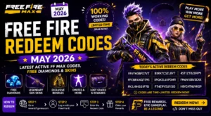 Free Fire Redeem Codes May 2026 – Free Diamonds & Skins