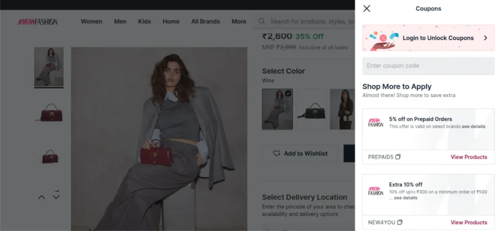 Nykaa Coupon Code