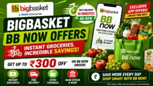 BigBasket BB Now Offers Today: Free Delivery & Instant Grocery Discounts in 2026