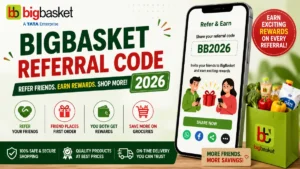 BigBasket Referral Code 2026: Refer Friends & Earn Grocery Rewards