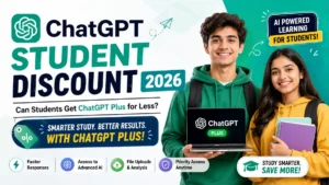 ChatGPT Student Discount 2026: Can Students Get ChatGPT Plus for Less?