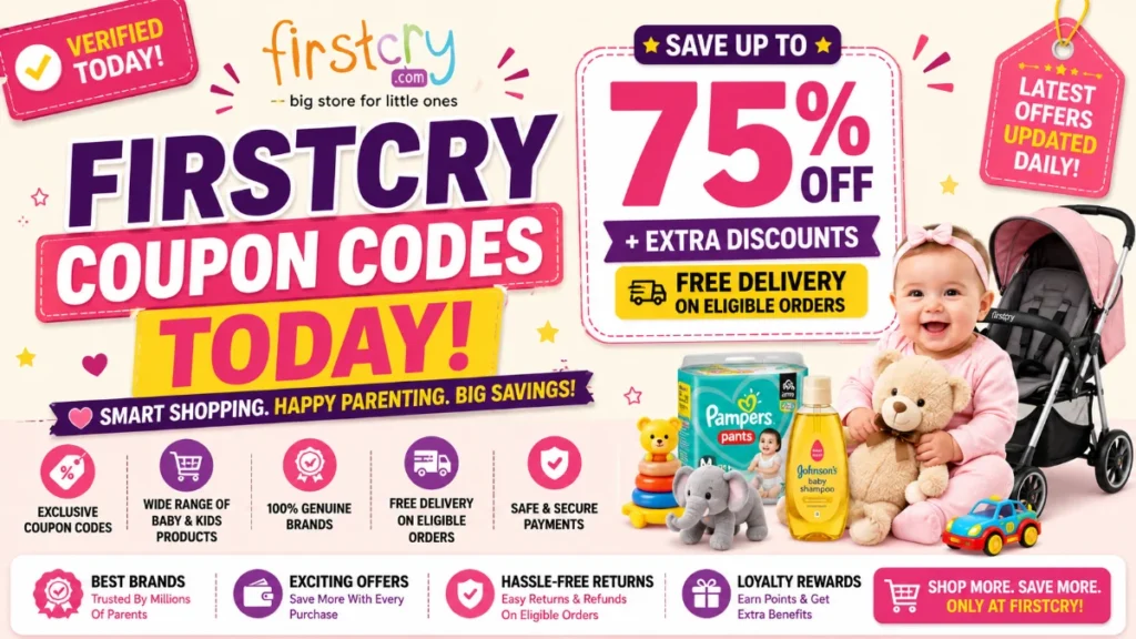 FirstCry coupon codes