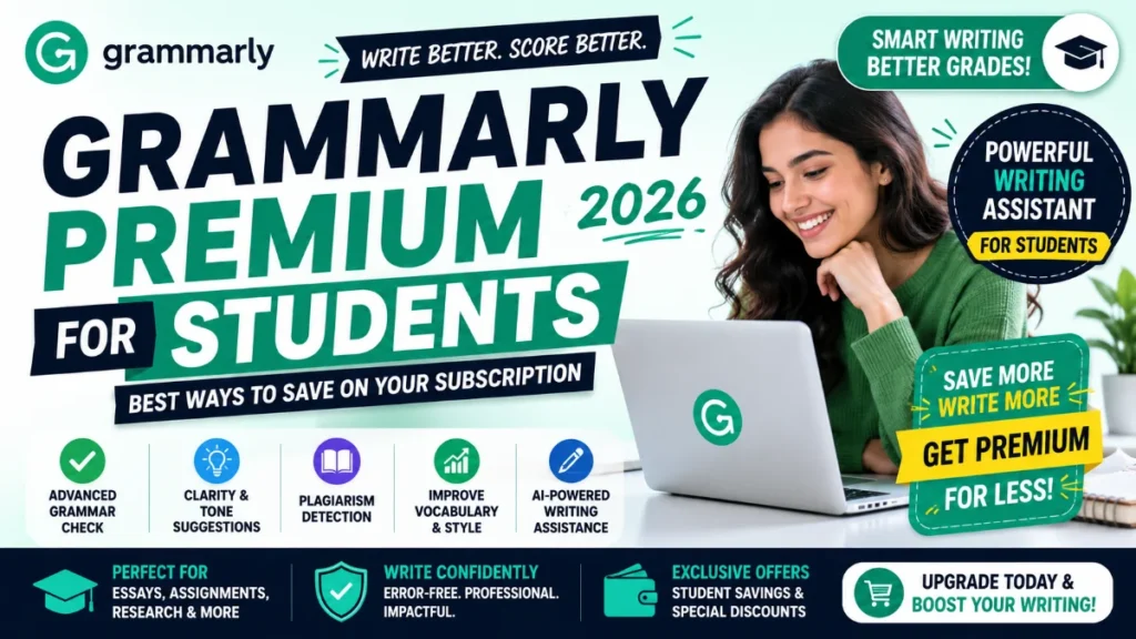 Grammarly premium for students