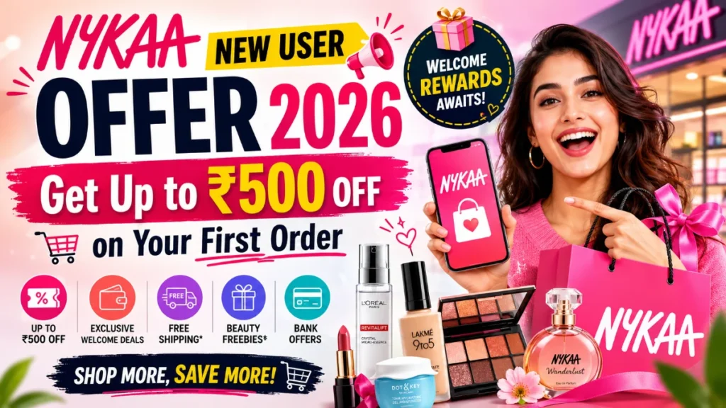 Nykaa New User Offer