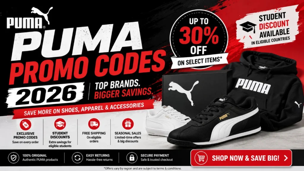 Puma promo codes