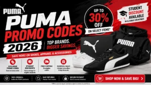 Puma Promo Codes 2026: Best Discount Codes, Student Offers & Savings Guide