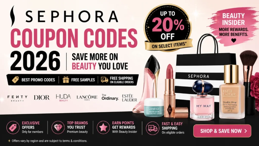 Sephora Coupon Codes