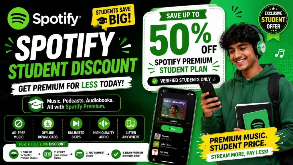 Spotify student discount