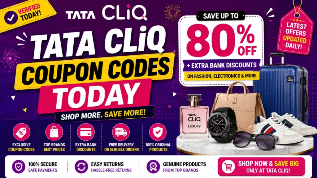 Tata CLiQ coupon codes