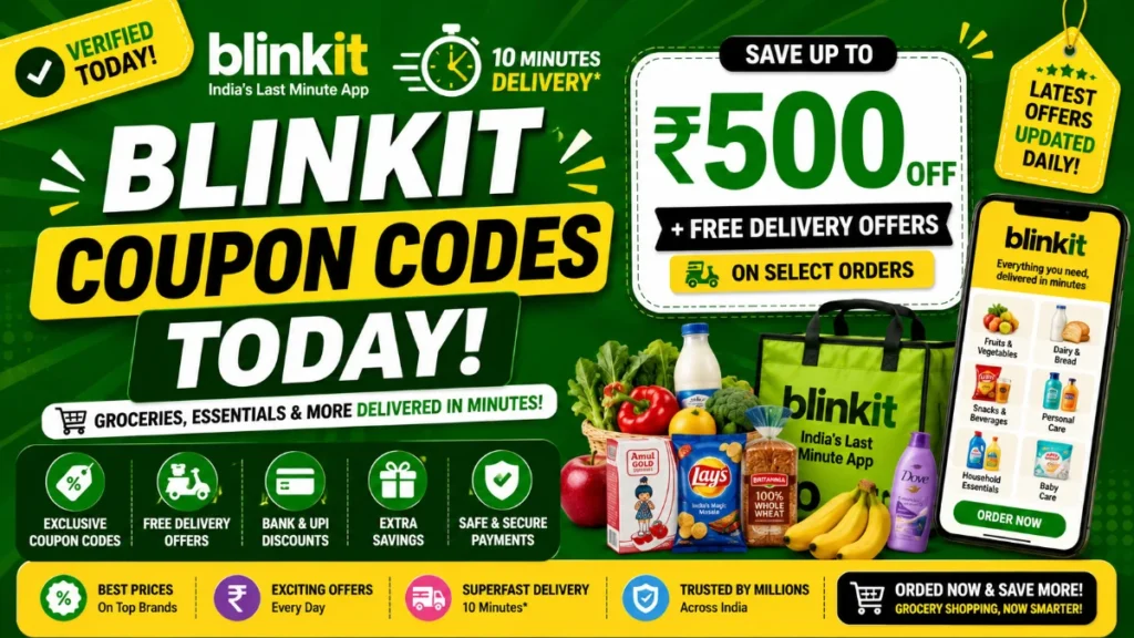blinkit coupon codes