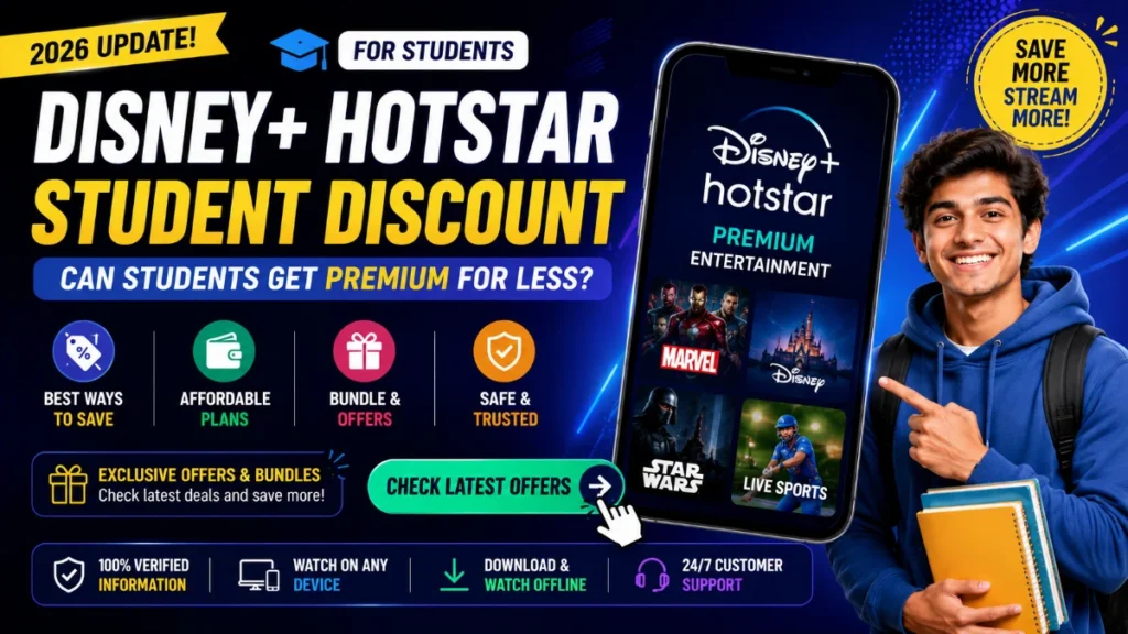 Disney+ Hotstar Student Discount