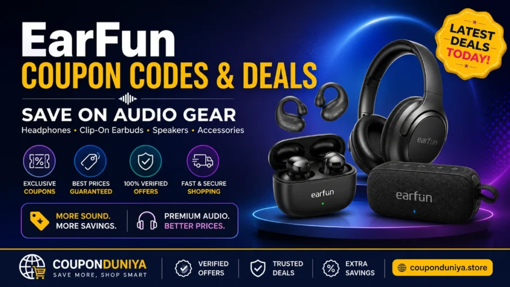 EarFun coupon codes and deals