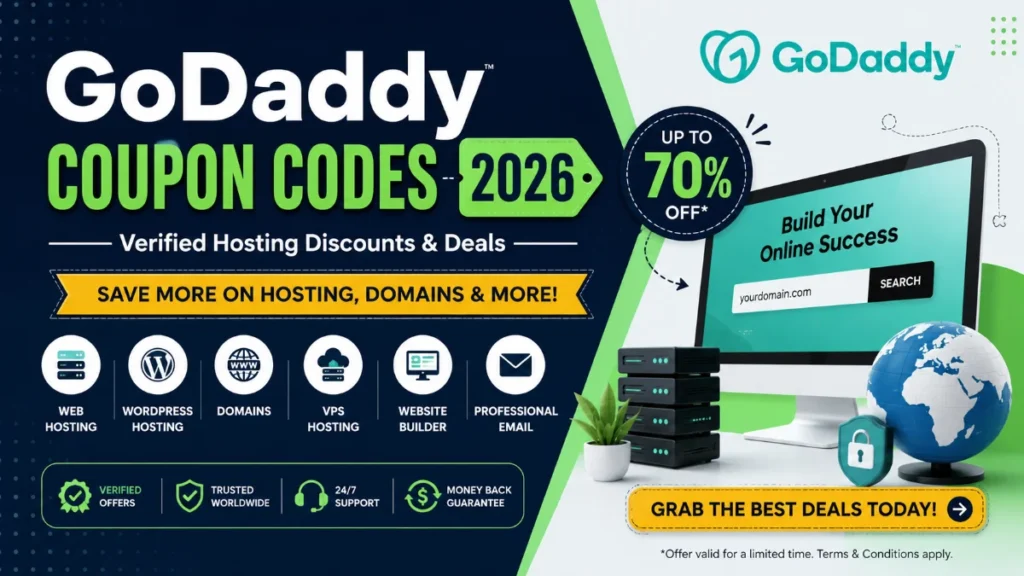 GoDaddy Coupon Codes