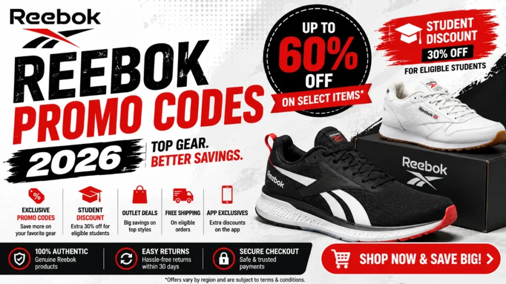 Reebok Promo Codes